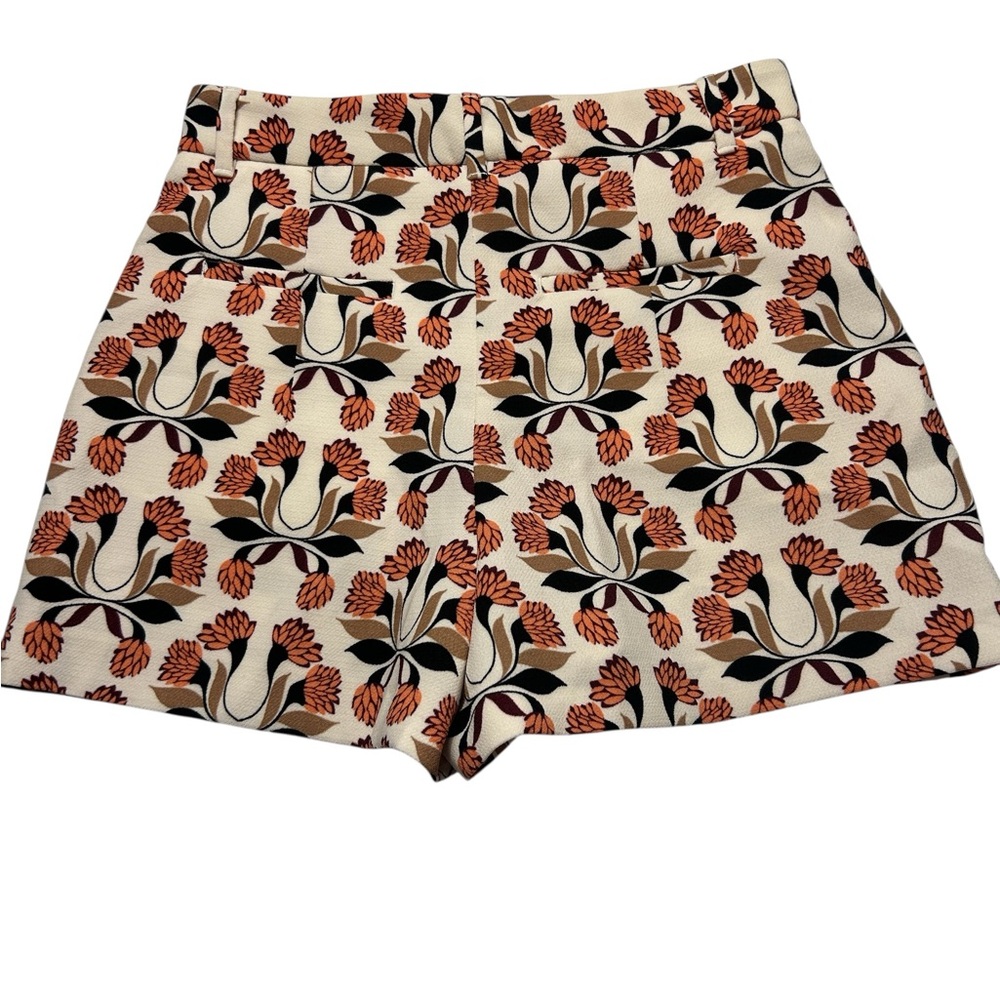 Zara Floral Patterned Women's Shorts Size Small - Picture 2 of 2